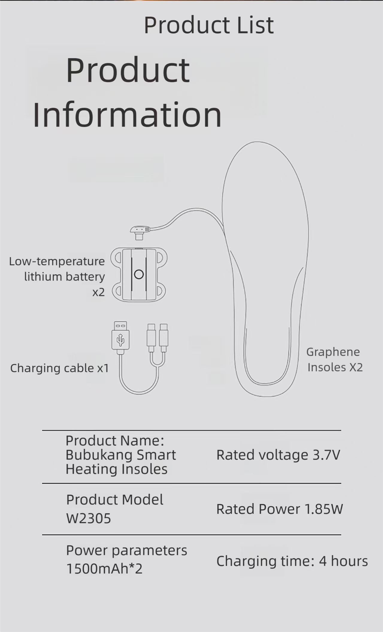 SMART HEATED INSOLE